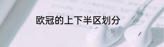 欧冠的上下半区划分