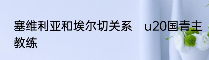塞维利亚和埃尔切关系　u20国青主教练