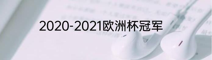 2020-2021欧洲杯冠军