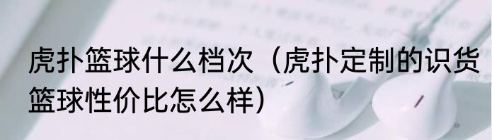 虎扑篮球什么档次（虎扑定制的识货篮球性价比怎么样）