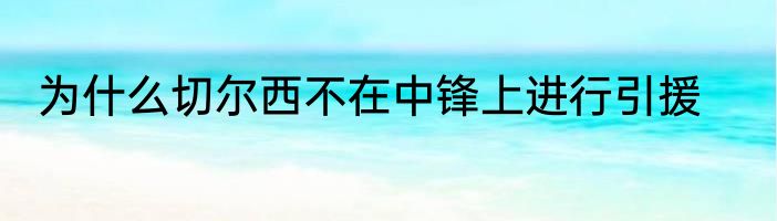 为什么切尔西不在中锋上进行引援