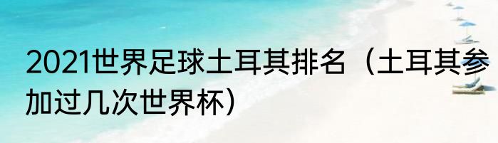 2021世界足球土耳其排名（土耳其参加过几次世界杯）