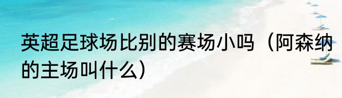 英超足球场比别的赛场小吗（阿森纳的主场叫什么）