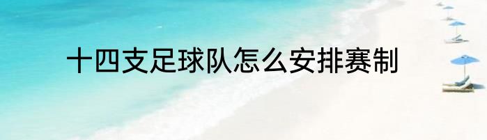 十四支足球队怎么安排赛制