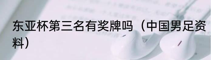 东亚杯第三名有奖牌吗（中国男足资料）