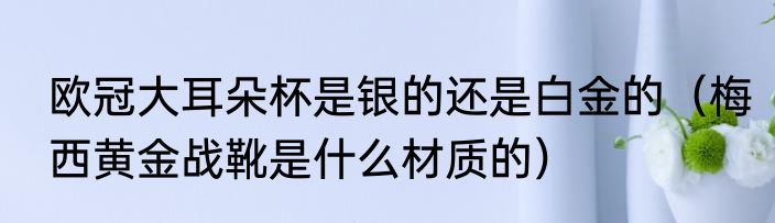 欧冠大耳朵杯是银的还是白金的（梅西黄金战靴是什么材质的）