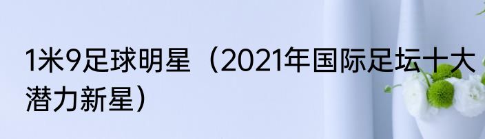 1米9足球明星（2021年国际足坛十大潜力新星）