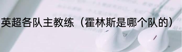 英超各队主教练（霍林斯是哪个队的）