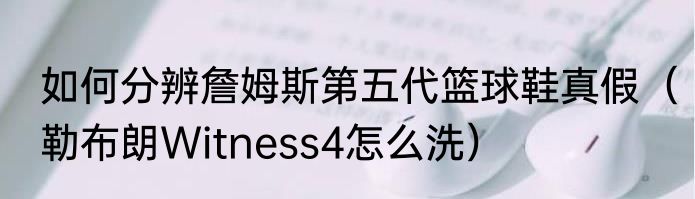 如何分辨詹姆斯第五代篮球鞋真假（勒布朗Witness4怎么洗）