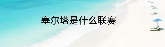 塞尔塔是什么联赛