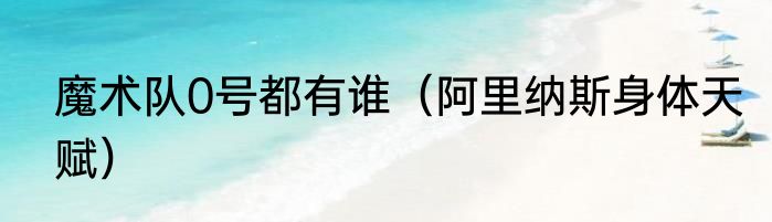 魔术队0号都有谁（阿里纳斯身体天赋）