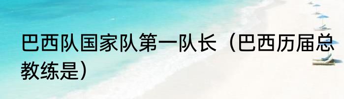 巴西队国家队第一队长（巴西历届总教练是）