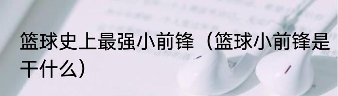 篮球史上最强小前锋（篮球小前锋是干什么）