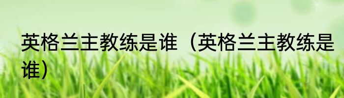 英格兰主教练是谁（英格兰主教练是谁）