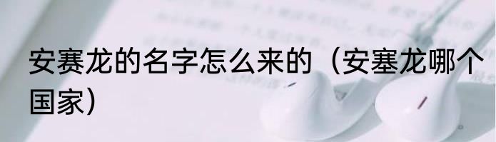安赛龙的名字怎么来的（安塞龙哪个国家）