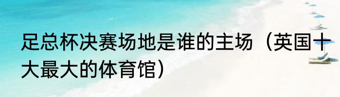 足总杯决赛场地是谁的主场（英国十大最大的体育馆）