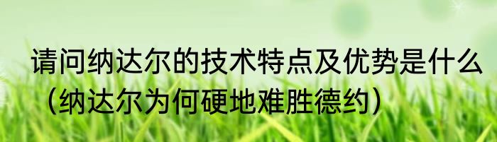 请问纳达尔的技术特点及优势是什么（纳达尔为何硬地难胜德约）