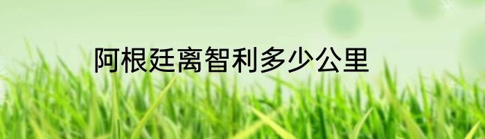 阿根廷离智利多少公里