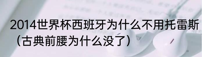 2014世界杯西班牙为什么不用托雷斯（古典前腰为什么没了）