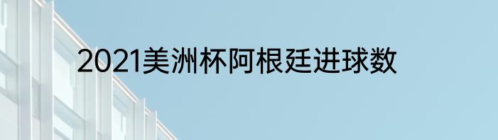 2021美洲杯阿根廷进球数