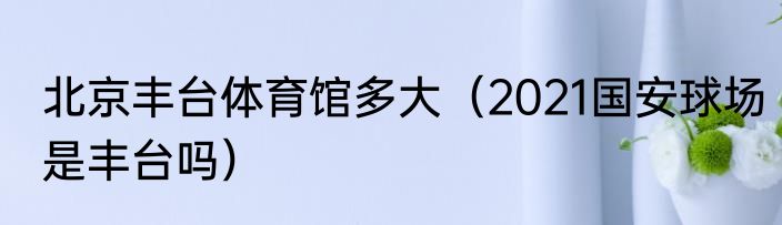 北京丰台体育馆多大（2021国安球场是丰台吗）