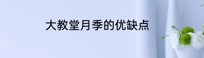 大教堂月季的优缺点