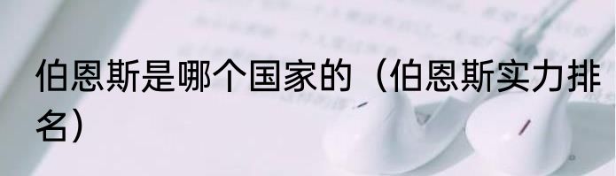 伯恩斯是哪个国家的（伯恩斯实力排名）