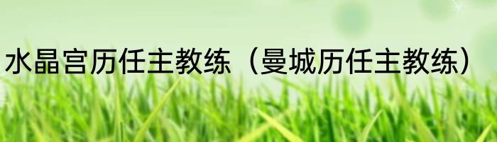 水晶宫历任主教练（曼城历任主教练）