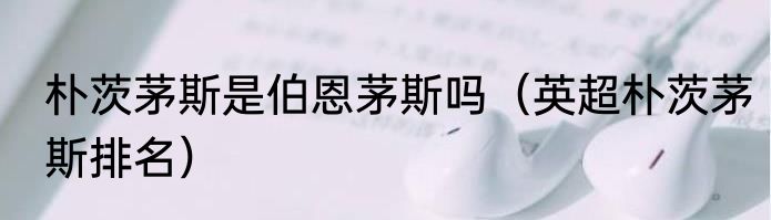 朴茨茅斯是伯恩茅斯吗（英超朴茨茅斯排名）