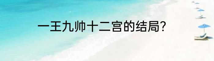 一王九帅十二宫的结局？