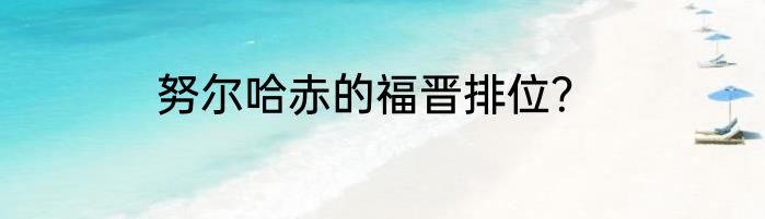 努尔哈赤的福晋排位？