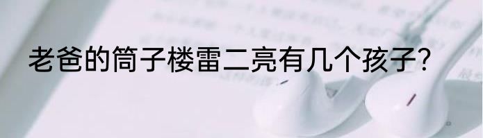 老爸的筒子楼雷二亮有几个孩子？