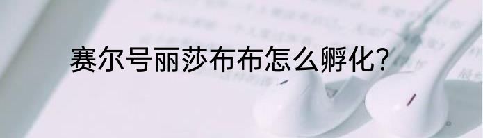 赛尔号丽莎布布怎么孵化？