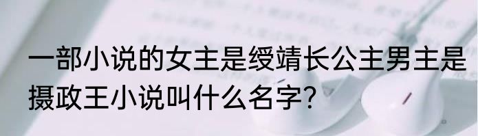 一部小说的女主是绶靖长公主男主是摄政王小说叫什么名字？