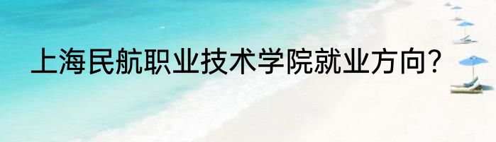 上海民航职业技术学院就业方向？