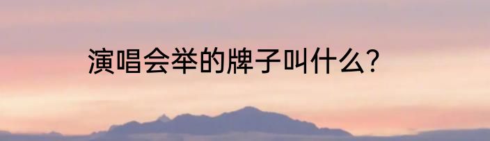 应援毛巾都是拿来当手幅用的吗？