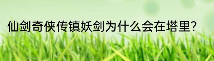 仙剑奇侠传镇妖剑为什么会在塔里？