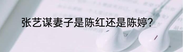 张艺谋妻子是陈红还是陈婷？
