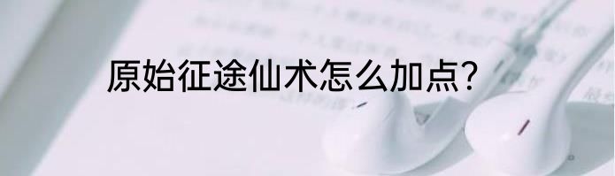 原始征途仙术怎么加点？