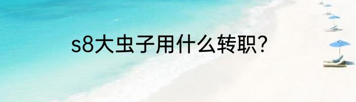 s8大虫子用什么转职？