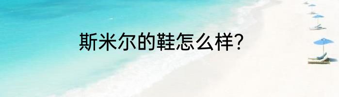 斯米尔的鞋怎么样？