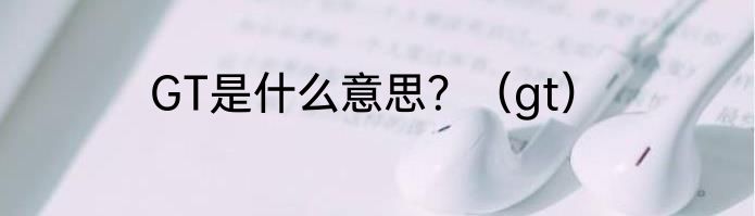 GT是什么意思？（gt）