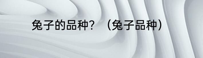 兔子的品种？（兔子品种）