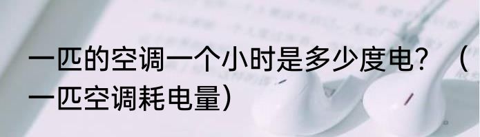 一匹的空调一个小时是多少度电？（一匹空调耗电量）