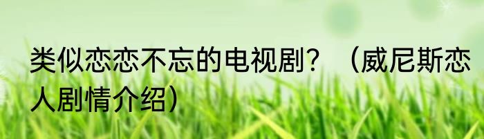 类似恋恋不忘的电视剧？（威尼斯恋人剧情介绍）