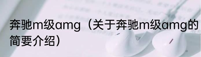 奔驰m级amg（关于奔驰m级amg的简要介绍）