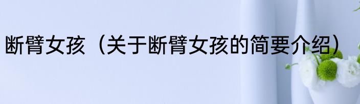 断臂女孩（关于断臂女孩的简要介绍）