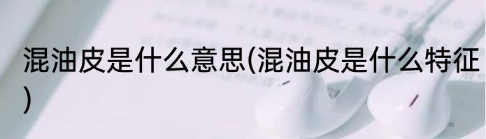 混油皮是什么意思(混油皮是什么特征)