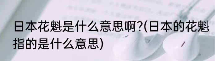 日本花魁是什么意思啊?(日本的花魁指的是什么意思)