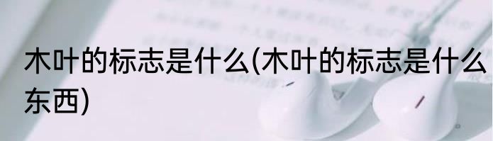 木叶的标志是什么(木叶的标志是什么东西)